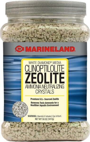 Marineland White Diamond Ammonia Neutralizing Crystals Filter Media, 50-oz jar slide 1 of 4