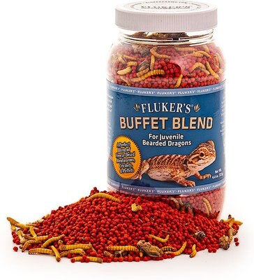 Fluker's Buffet Blend Juvenile Bearded Dragon Food, slide 1 of 1