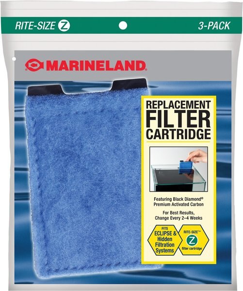 Marineland Eclipse Rite-Size Z Filter Cartridge, 3 count slide 1 of 5