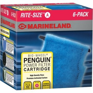 Marineland Bio-Wheel Penguin Rite-Size A Filter Cartridge, 6 count