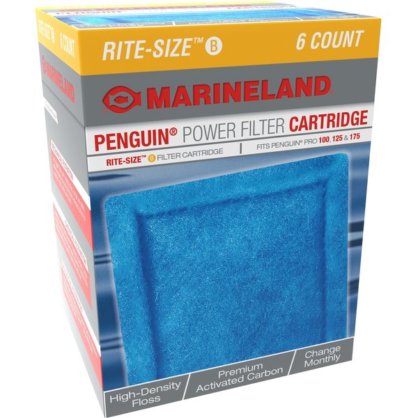 Rite-Size C Cartridges For Marineland Penguin 170/200/330/350 6 Per Pack