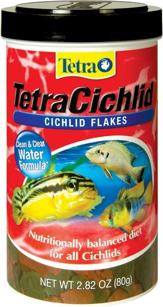 Tetra Cichlid Flakes Cichlid Fish Food, 2.82-oz jar slide 1 of 8