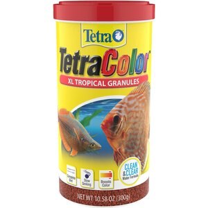 Tetra Color Tropical Granules Fish Food, 10.58-oz jar