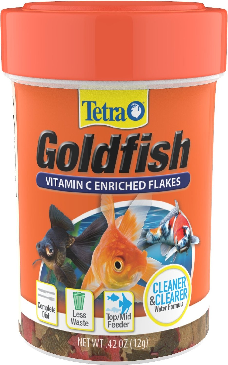 natural goldfish food