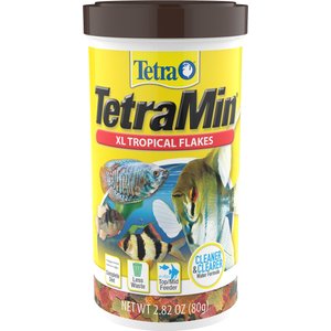 TetraMin XL Tropical Flakes Fish Food, 2.82-oz jar