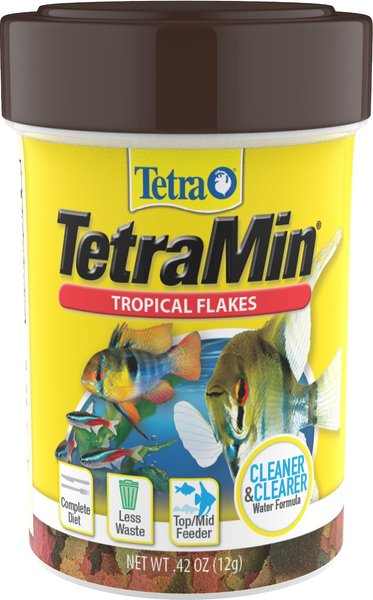 TetraMin Tropical Flakes Fish Food, 0.42-oz jar slide 1 of 6