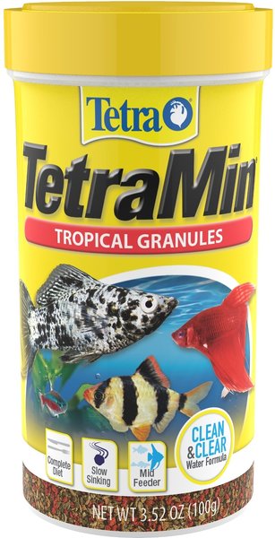 TetraMin Tropical Granules Fish Food, 3.52-oz jar slide 1 of 7
