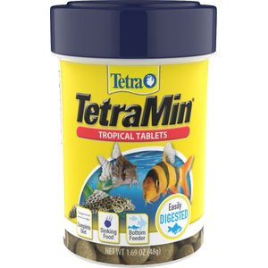TetraMin Tropical Tablets Bottom Feeder Fish Food, 1.69-oz jar