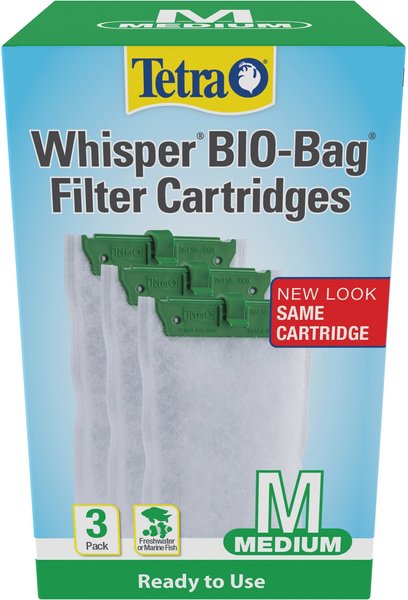 Tetra Whisper Bio-Bags Medium Filter Cartridge, 3 count slide 1 of 5