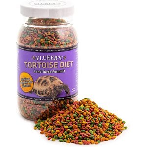 Fluker's Tortoise Diet Land Turtle Food, 7-oz jar