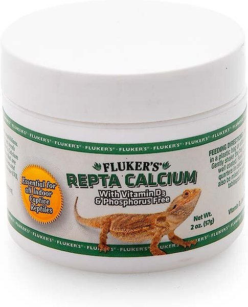 Fluker's Calcium with Vitamin D3 Indoor Reptile Supplement, 2-oz jar slide 1 of 5
