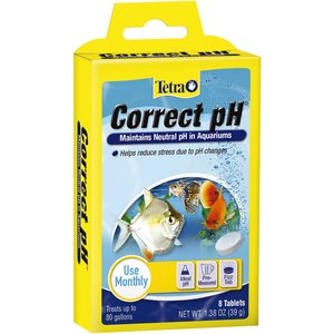 Tetra Correct pH 7.0 Freshwater Conditioner, 8 count