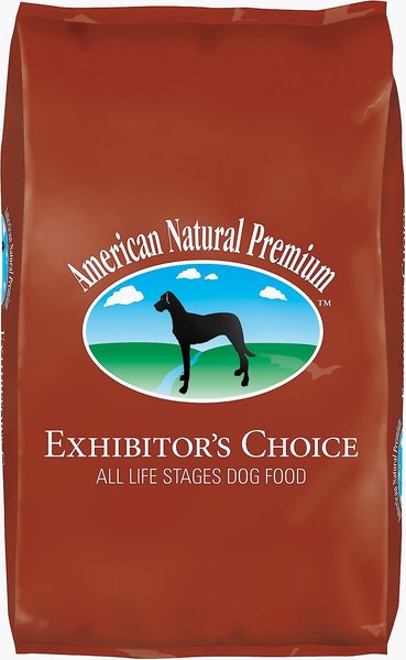 American Natural Premium Exhibitor's Choice Dry Dog Food, 40-lb bag slide 1 of 5