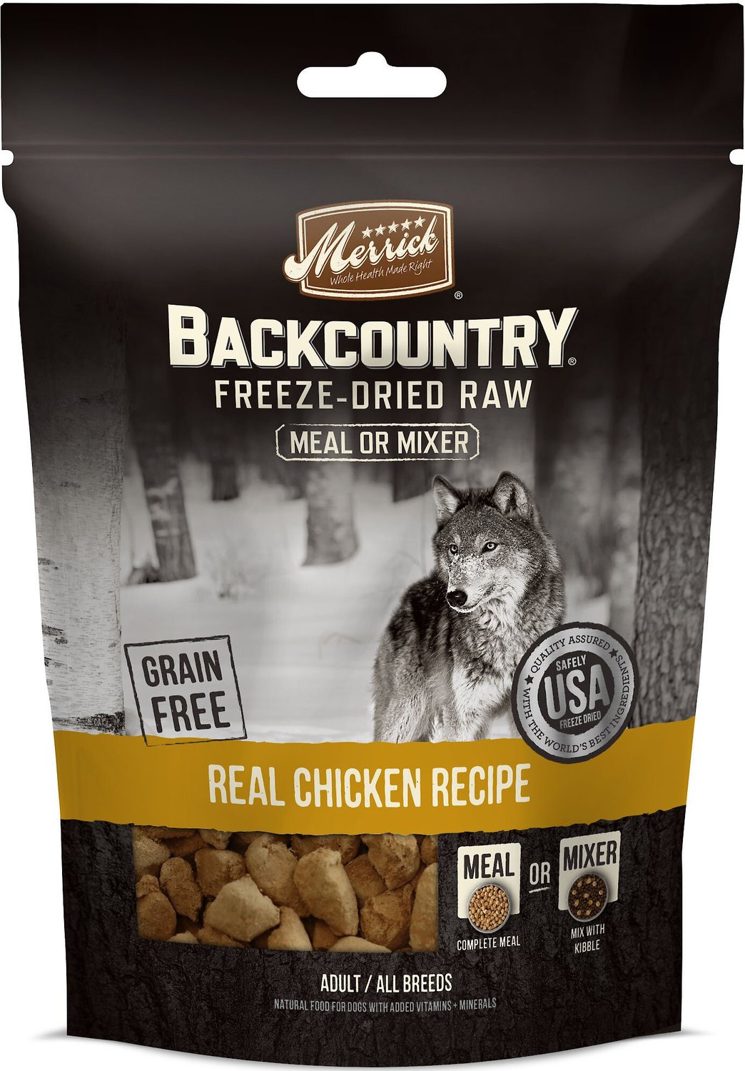 dog food with freeze dried raw