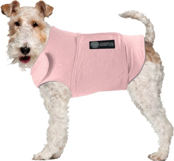 American Kennel Club AKC Anxiety Vest for Dogs, Pink, Small slide 1 of 6