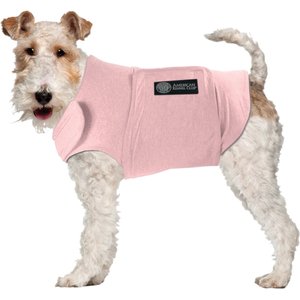 American Kennel Club AKC Anxiety Vest for Dogs, Pink, Small