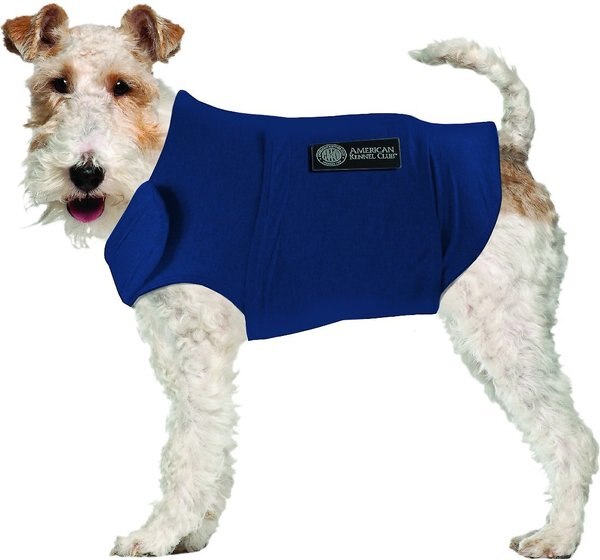 American Kennel Club AKC Anxiety Vest for Dogs, Blue, Small slide 1 of 6