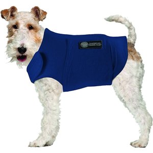 American Kennel Club AKC Anxiety Vest for Dogs, Blue, Medium