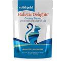 Solid Gold Holistic Delights Creamy Bisque with Chicken & Coconut Milk Grain-Free Cat Food Pouches, 3-oz, case of 12