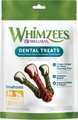 WHIMZEES Brushzees Grain Free Natural Daily Dental Dog Treats, Medium, 12 count