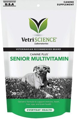 VetriScience Canine Plus Senior Everyday Health Bite-Sized Dog Chews, slide 1 of 1