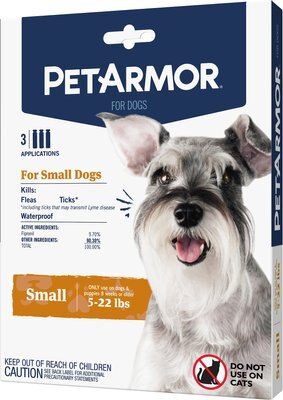 PetArmor Flea & Tick Spot Treatment for Dogs, 5-22 lbs, slide 1 of 1