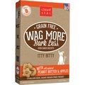 Cloud Star Wag More Bark Less Grain-Free Itty Bitty Oven Baked with Peanut Butter & Apples Dog Treat, 7-oz bag