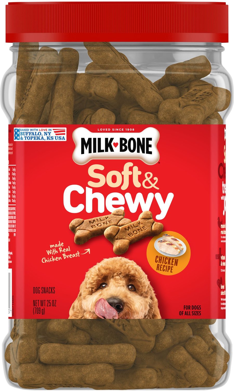 MILKBONE Soft & Chewy Chicken Recipe Dog Treats (Free Shipping) Chewy